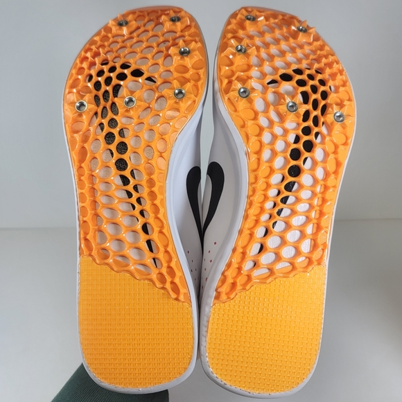 Size 8.5 Men Nike Triple Jump Elite 2 Rawdacious Track Field White Spikes AO0808 - Picture 10 of 11